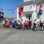 Bursa’da pedallar Cumhuriyet için Tophane’den Mudanya’ya çevrildi