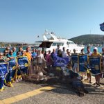 Çeşme’de Hayalet Ağlar Dip ve Kıyı Temizliği Gerçekleştirildi