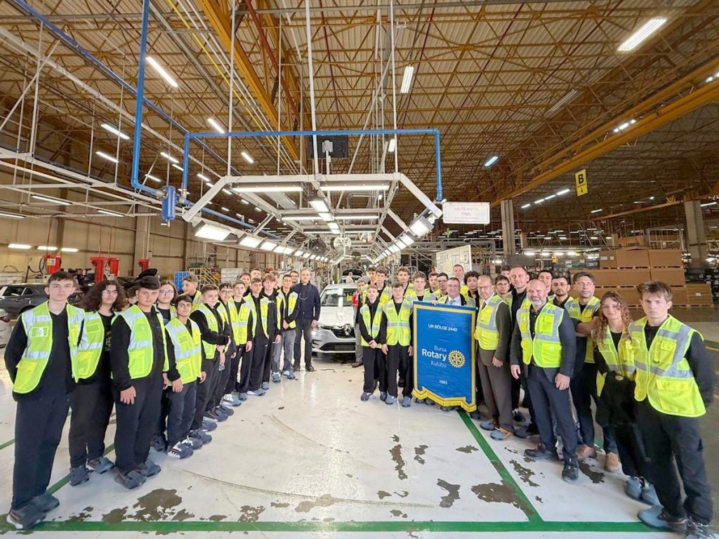 Gençler Sanayiyle Buluştu ; Bursa Rotary Kulübü’nden İlham Veren RYLA Programı
