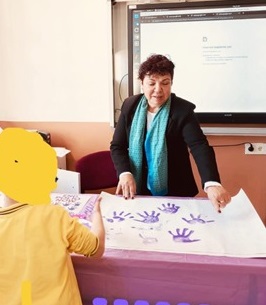 Bursa Tophane Rotary Kulübü Dünya Polio Gününde “Mor Eller İle Sağlıklı Geleceğe” Etkinliği Düzenledi