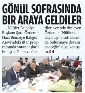 260319-Bursa Yeni Donem