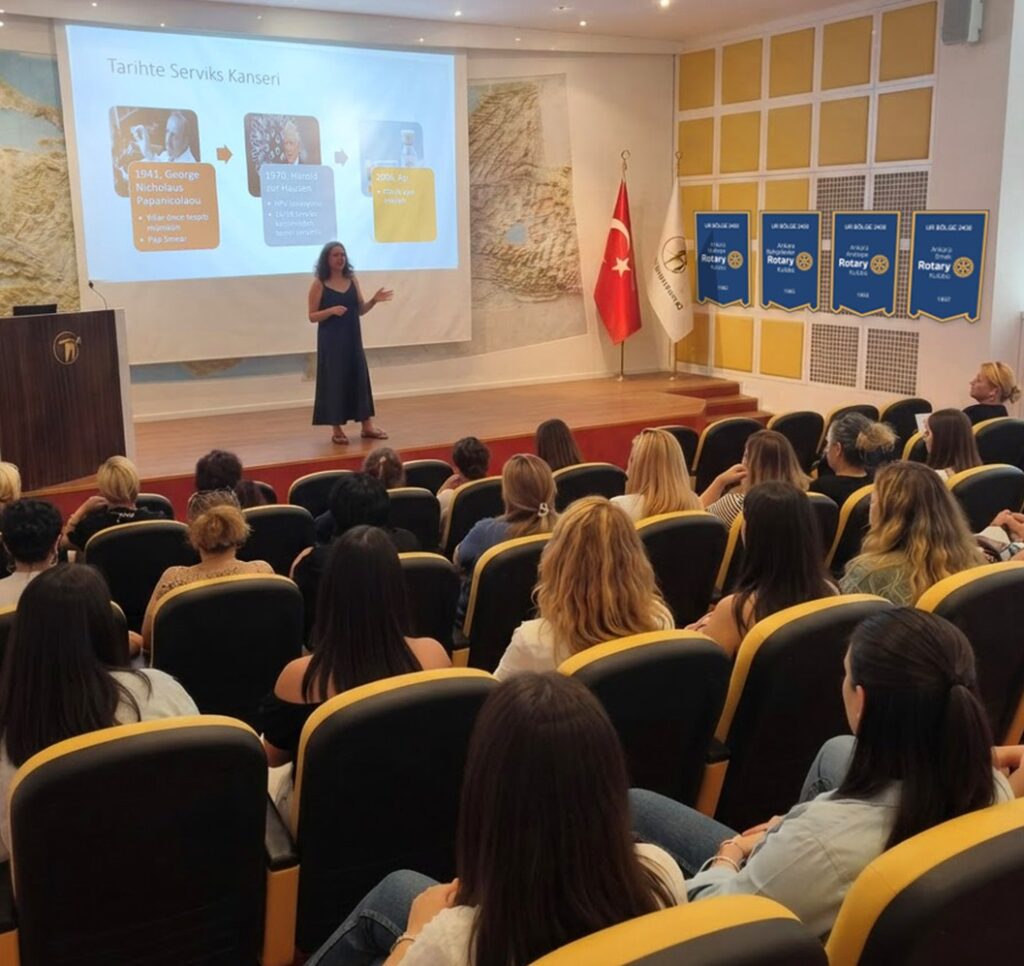 Ankara Rotary Kulüplerinden Kadın Sağlığı İçin Güç Birliği: “Rahim Ağzı Kanseri ve HPV” Eğitimi